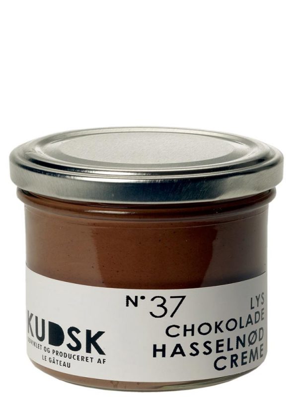 Chokolade-hasselnød creme - Kudsk