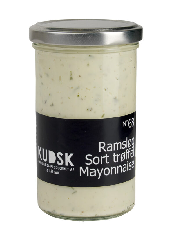 Ramsløg-sort trøffel mayonnaise - Kudsk